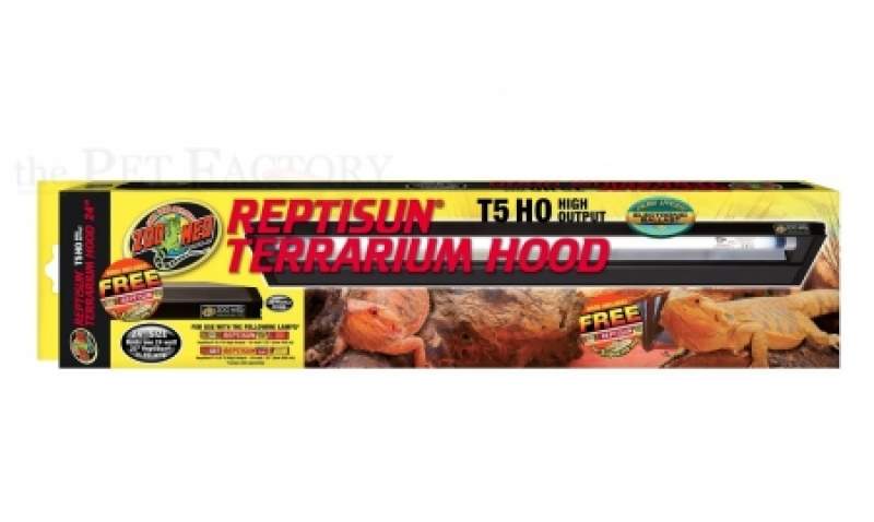 ReptiSun T5 Terrarium Hood – Zoo Med UVB-Lampe